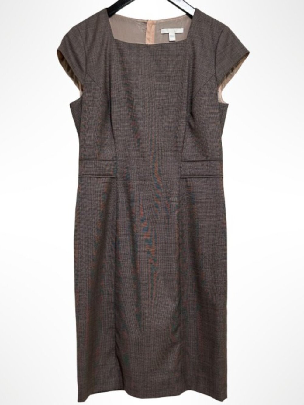 BOSS Hugo Boss Virgin Wool Sheath Dress 8